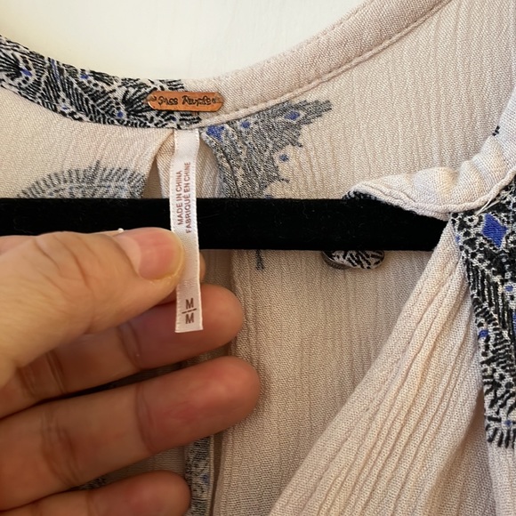 Free People Tree Swing sleeveless tunic M - Picture 4 of 4